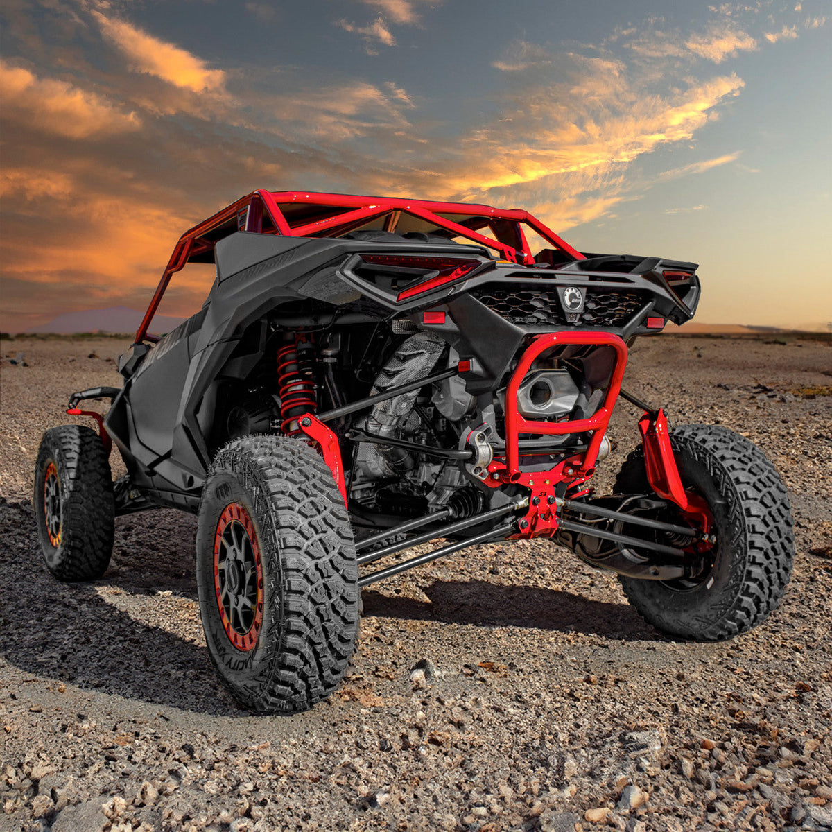 Evolution Powersports - Suspension - Can-Am Maverick R Rear Bumper by S3 Power Sports