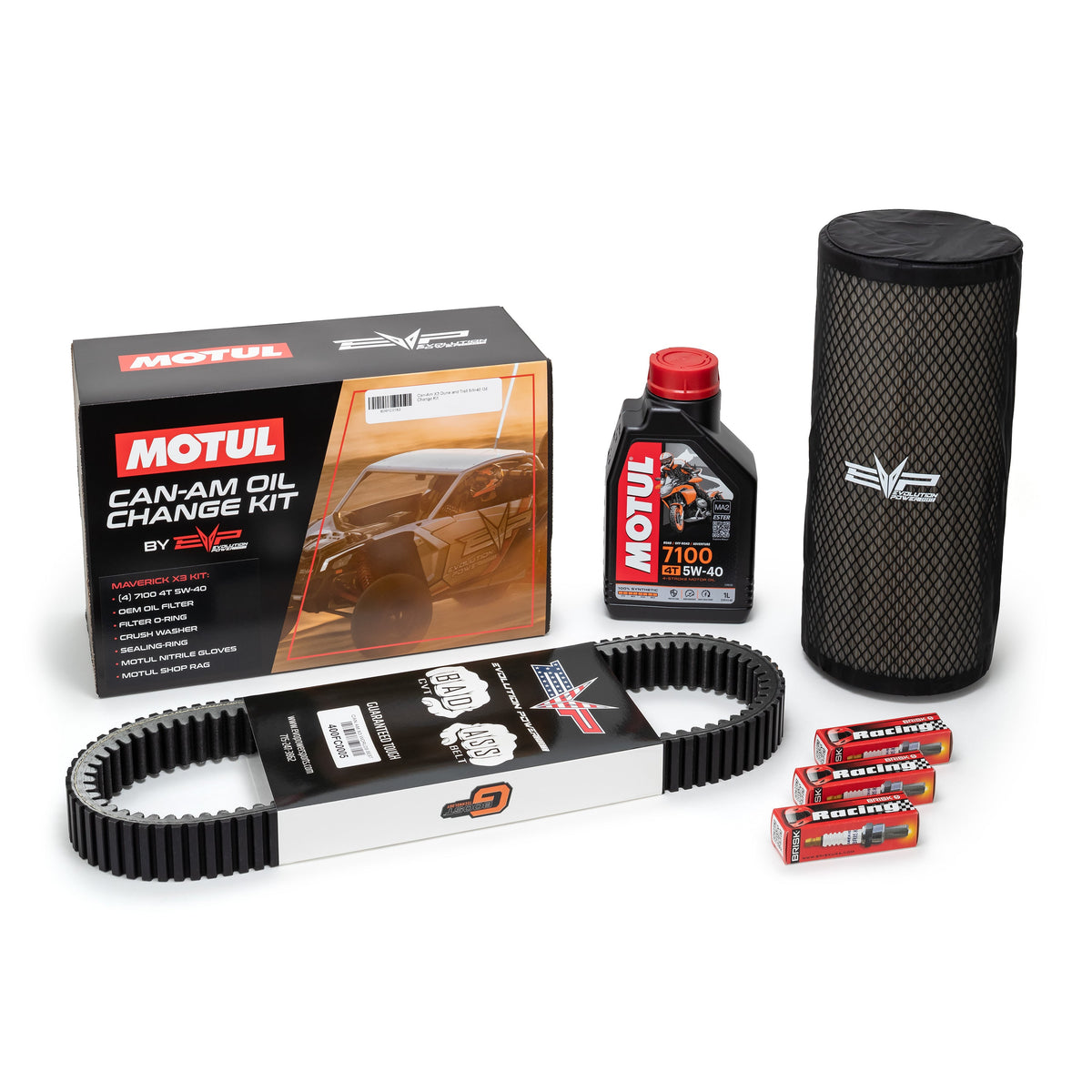 Evolution Powersports - Tools & Maintenance - EVP Motul® Can-Am Maverick X3 Maintenance Kit