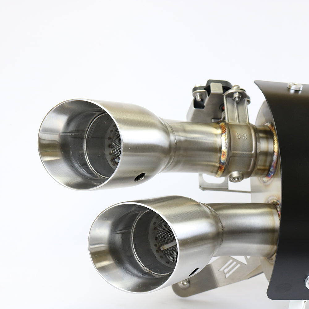 Evolution Powersports - Exhaust - Polaris Captain's Choice Exhaust for RZR Turbo R/Pro S & Pro XP