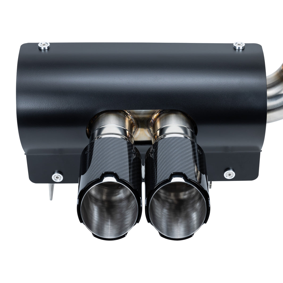 Evolution Powersports - Exhaust - Magnus 3 Inch Twin Rear Exit Full Exhaust System for Can-Am Maverick X3