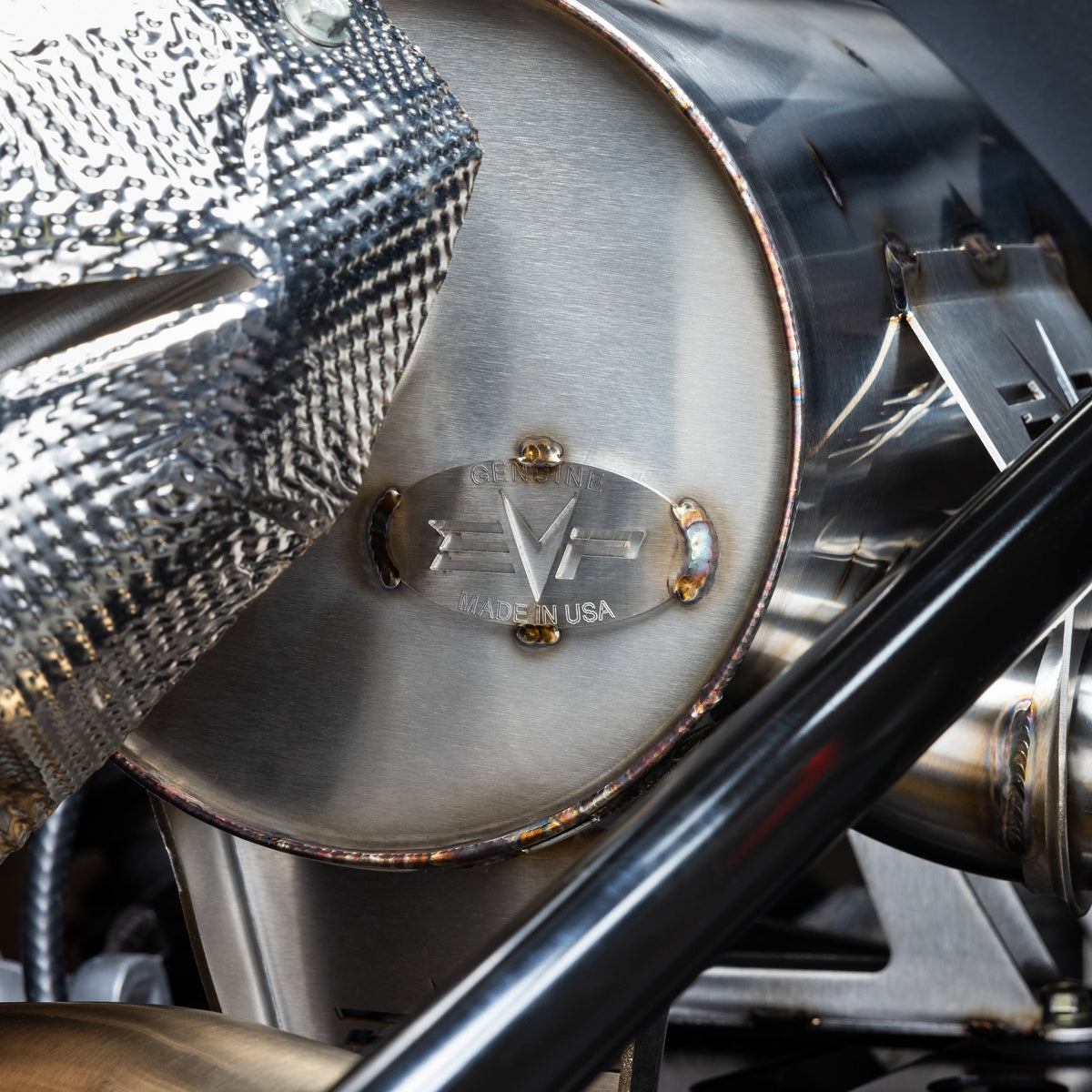 Evolution Powersports - Exhaust - EVP Racing Dynamic Twin Exit Muffler for Can-Am Maverick R
