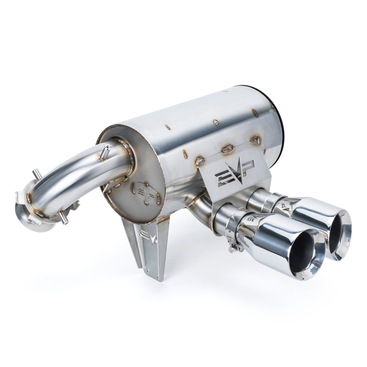 Evolution Powersports - Exhaust - EVP Racing Dynamic Twin Exit Muffler for Can-Am Maverick R