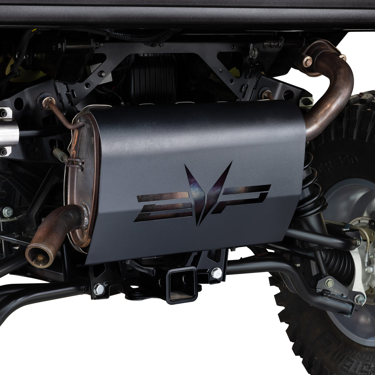 Evolution Powersports - Exhaust - EVP Heat Shield for OEM 2018-2024 Ranger XP 1000 Exhaust