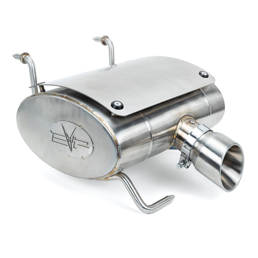 Evolution Powersports - Exhaust - EVP Center Exit Muffler With Rear Fascia for Ranger 1500