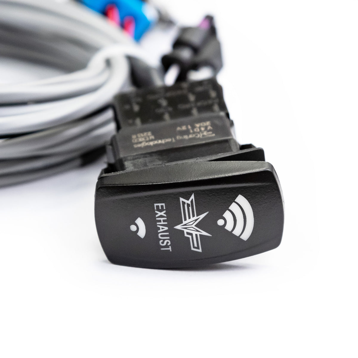 Evolution Powersports - Exhaust - Replacement Rocker Switch & Harness for EVP Electronic Captain's Choice & Shocker Exhaust Systems