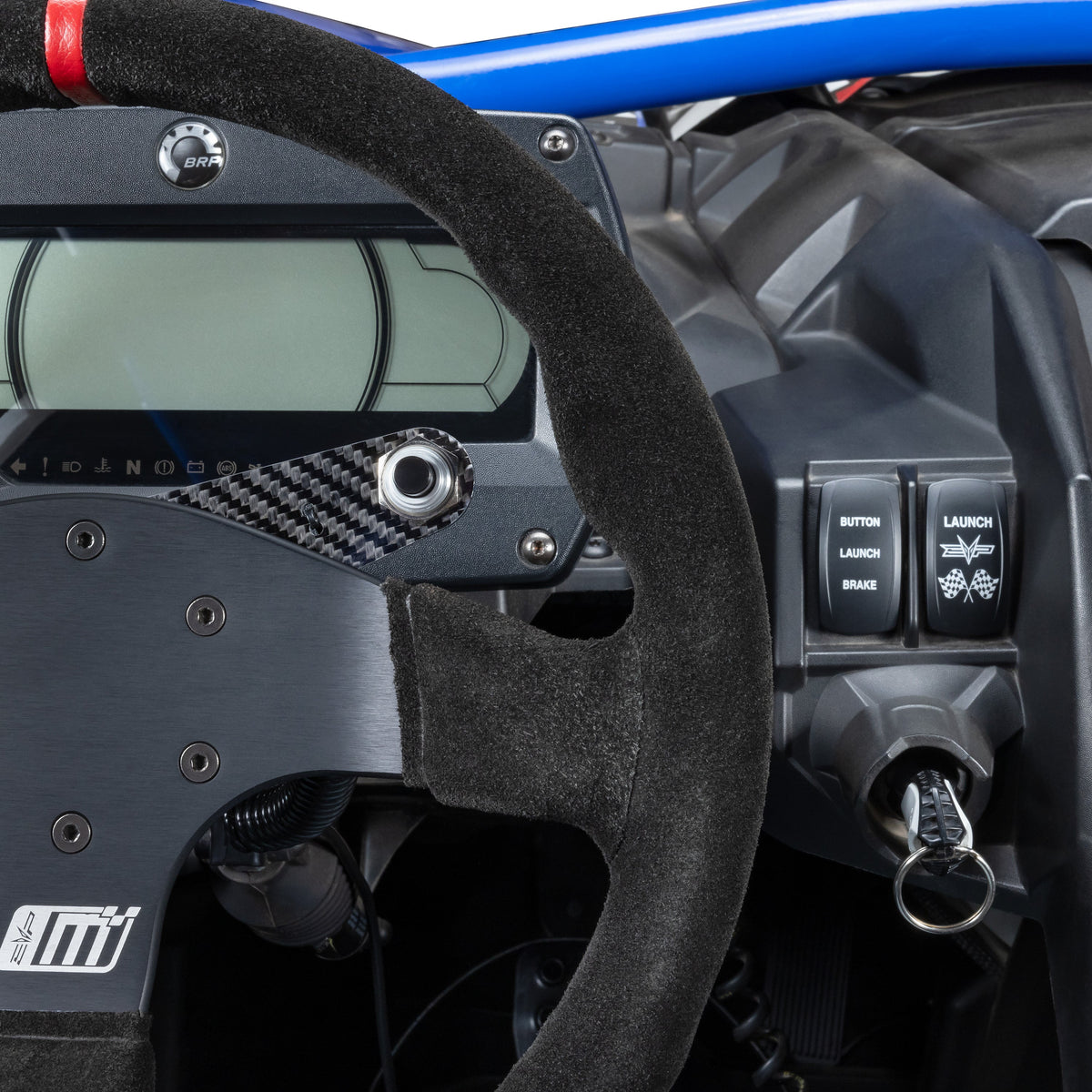 Evolution Powersports - Tuning - Can-Am Maverick X3 Steering Wheel Launch Button for EVP Launch Control & RLC/Anti-Lag