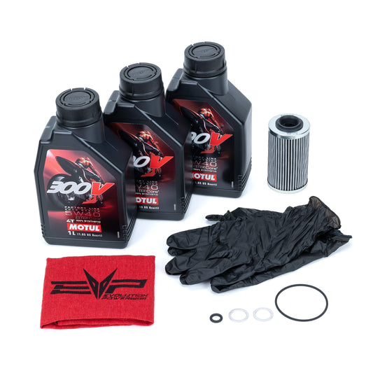 Evolution Powersports - Tools & Maintenance - EVP Motul® Oil Change Kits for Can-Am Maverick R