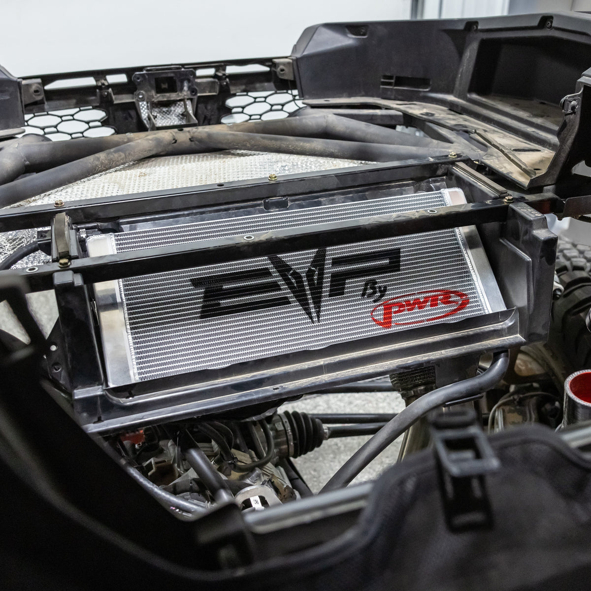 Evolution Powersports - Intercooler Accessories - EVP Racing Transmission Radiator for Can-Am Maverick R
