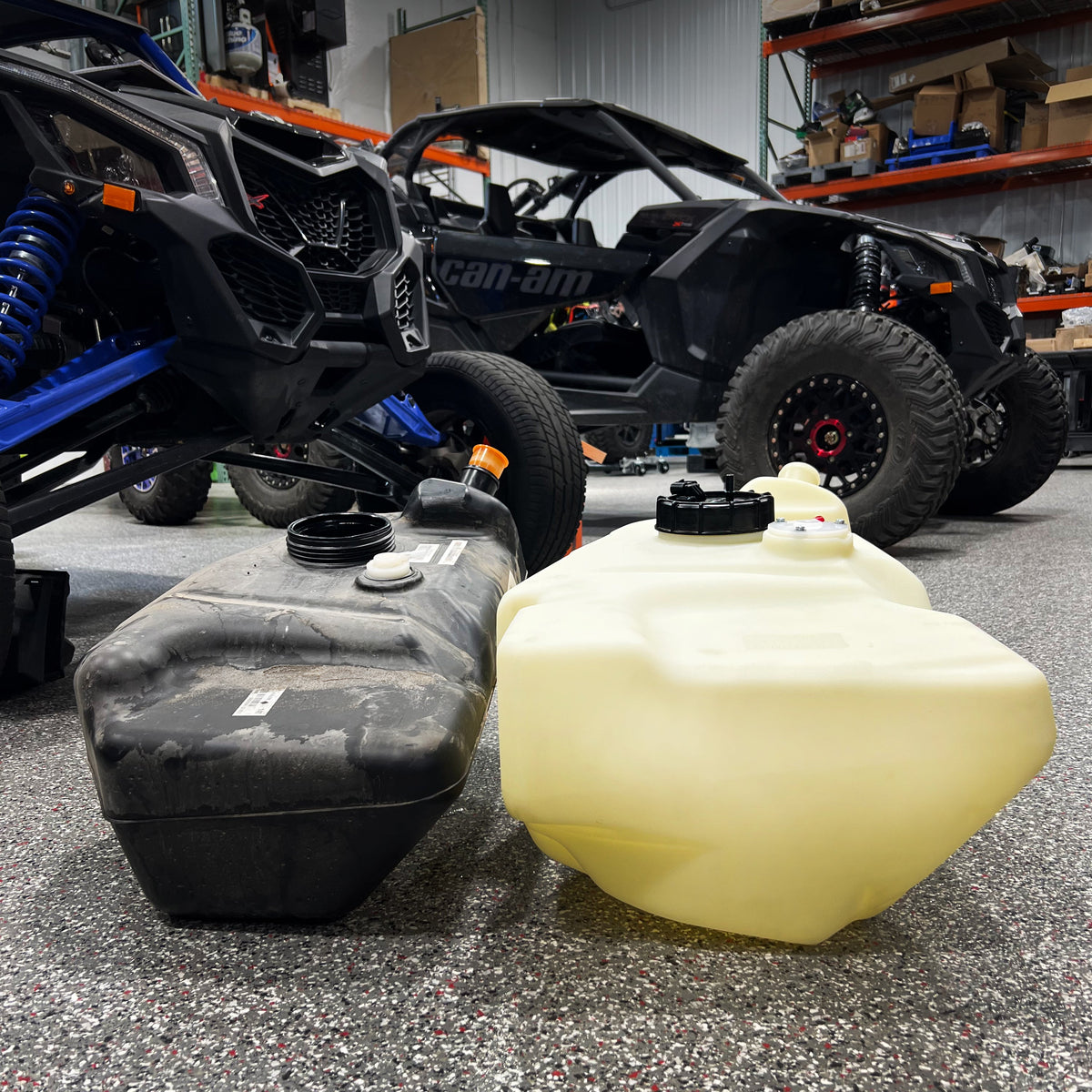 Evolution Powersports - Fuel Systems - EVP Can-Am Maverick X3 14.3-Gallon Fuel Tank Kit