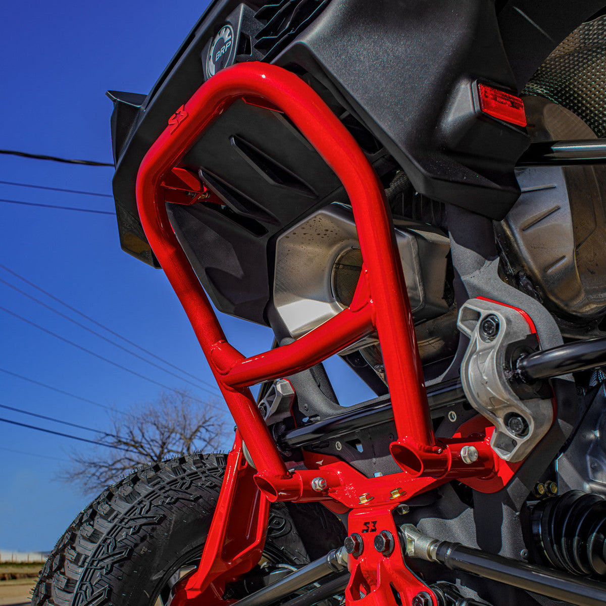 Evolution Powersports - Suspension - Can-Am Maverick R Rear Bumper by S3 Power Sports