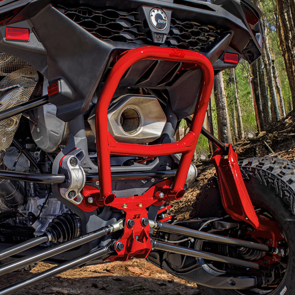 Evolution Powersports - Suspension - Can-Am Maverick R Rear Bumper by S3 Power Sports
