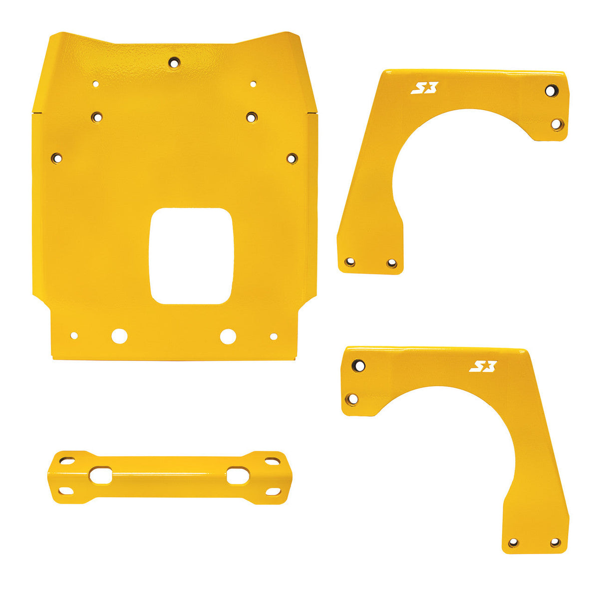 Evolution Powersports - Suspension - Can-Am Maverick R Front Gusset kit by S3 Power Sports