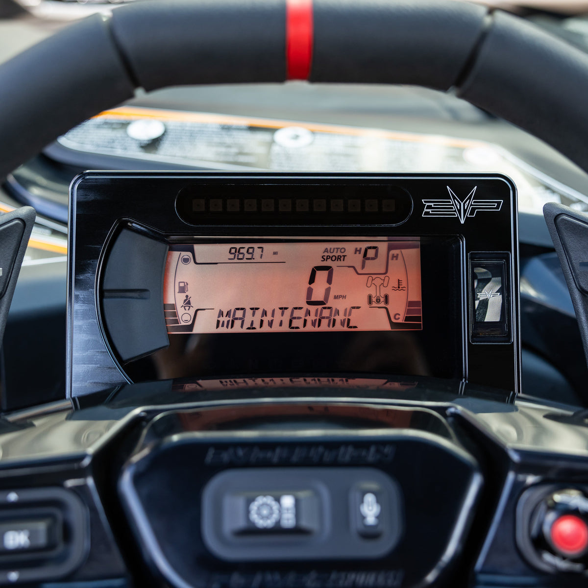 Evolution Powersports - Body Accessories - EVP Billet Shift Light Bezel for Can-Am Maverick R