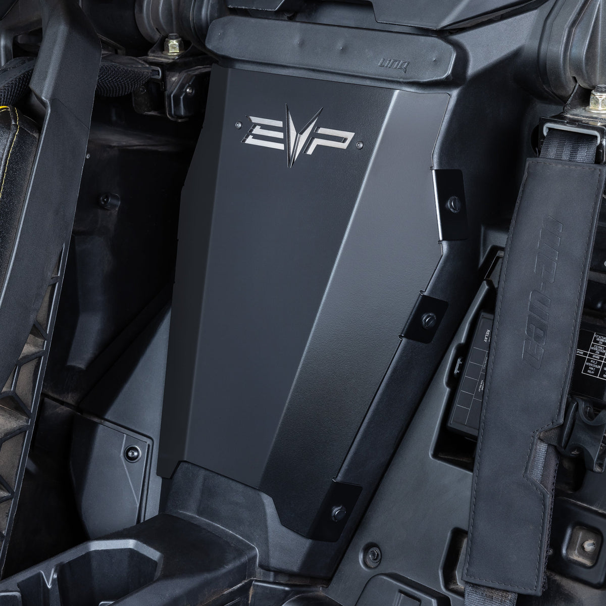 Evolution Powersports - Body Accessories - EVP Engine Access Panel for Can-Am Maverick R