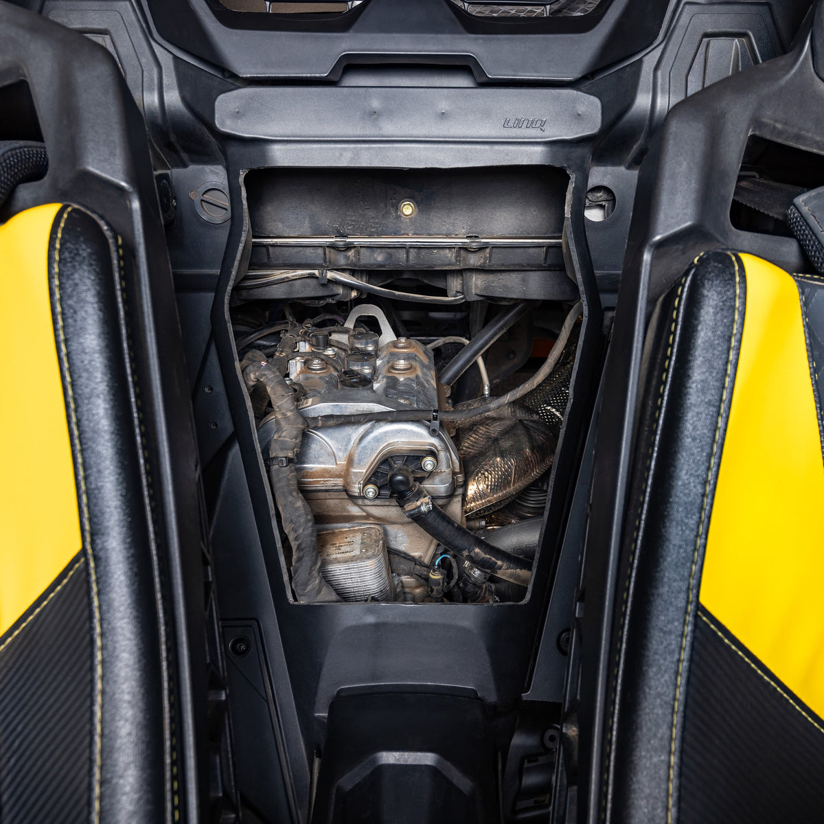 Evolution Powersports - Body Accessories - EVP Engine Access Panel for Can-Am Maverick R