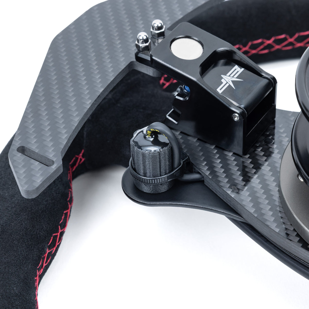 Evolution Powersports - Body Accessories - EVP.MOde Race Steering Wheel With PTT or Launch Control Buttons for Can-Am Maverick R