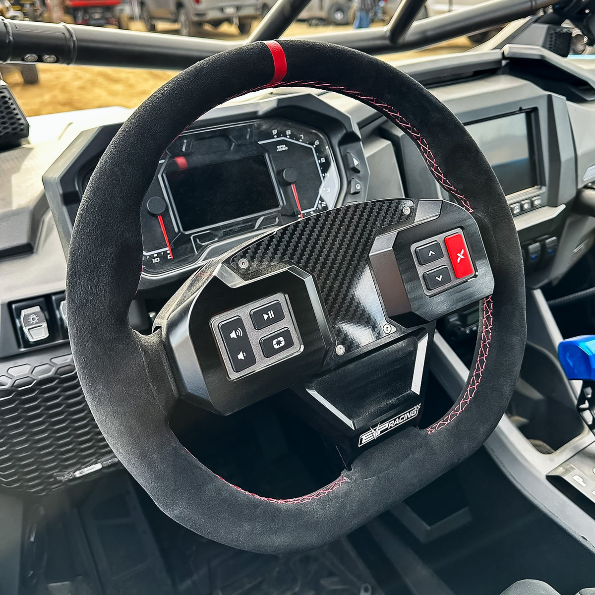 Evolution Powersports - Body Accessories - EVP.MOde Multifunction Steering Wheel & Quick-Release Hub Adapter Kit for Polaris RZR Ultimate Models