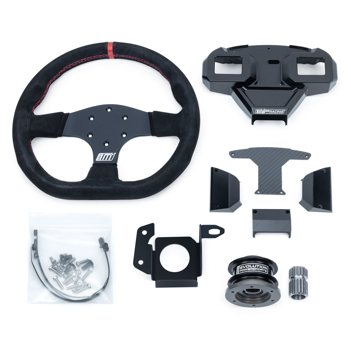 Evolution Powersports - Body Accessories - EVP.MOde Multifunction Steering Wheel & Quick-Release Hub Adapter Kit for Polaris RZR Ultimate Models