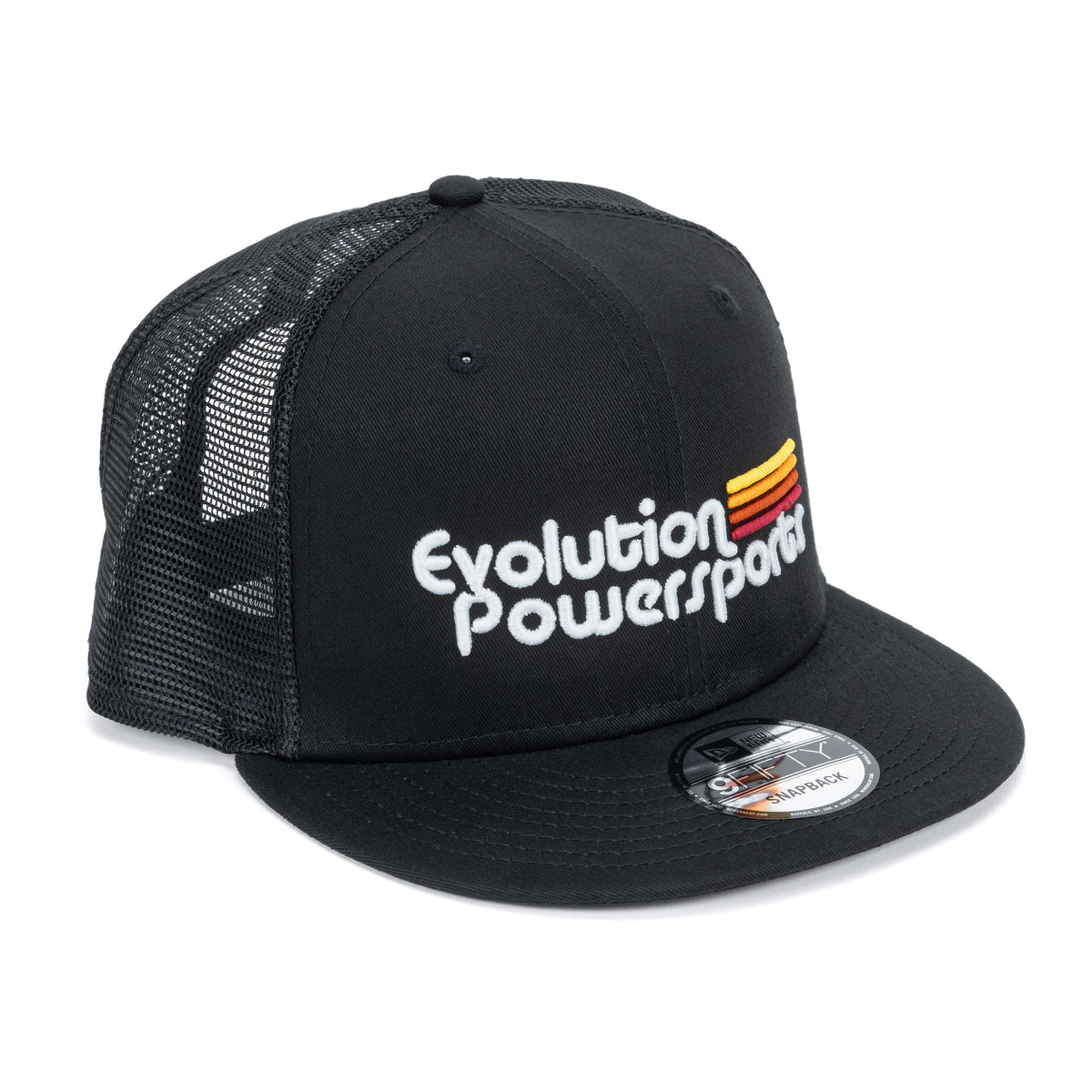 Evolution Powersports - Apparel & Gear - EVP Black Mesh Snapback Hats
