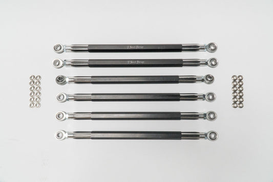 Evolution Powersports - Suspension - Billet Aluminum Radius Rod Kit by Shock Therapy for Can-Am Maverick X3