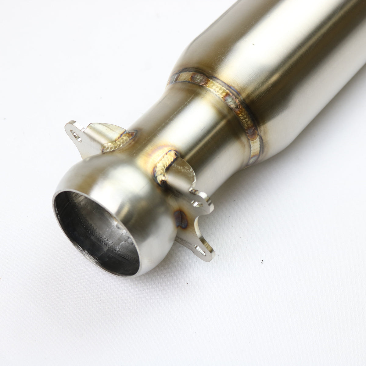 Evolution Powersports - Exhaust - 2017+ Can-Am Maverick X3 Turbo Race Bypass Pipe With Bullet Muffler