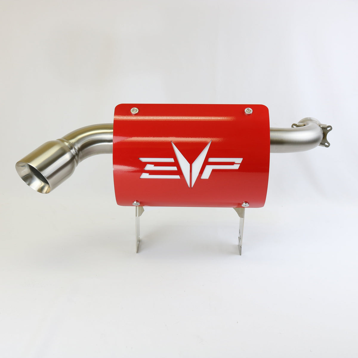Evolution Powersports - Exhaust - Can-Am Maverick X3 Magnum Side Exit Exhaust With Heat Shield (Delete Rear Valence)