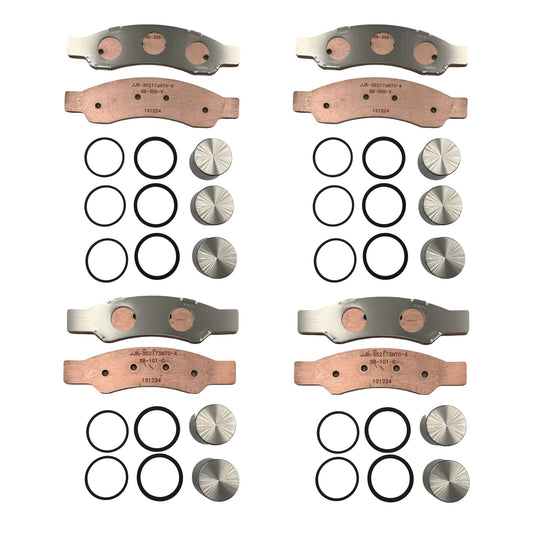 Evolution Powersports - Brakes - J.Juan Brake Caliper Upgrade Kit for Can-Am Maverick R