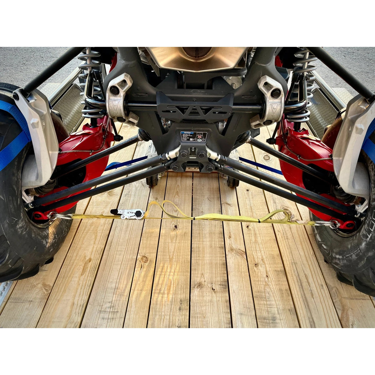 Evolution Powersports - Suspension - SHIFT Performance Labs Width Reduction Suspension Tie Down Kit for Can-Am Maverick R