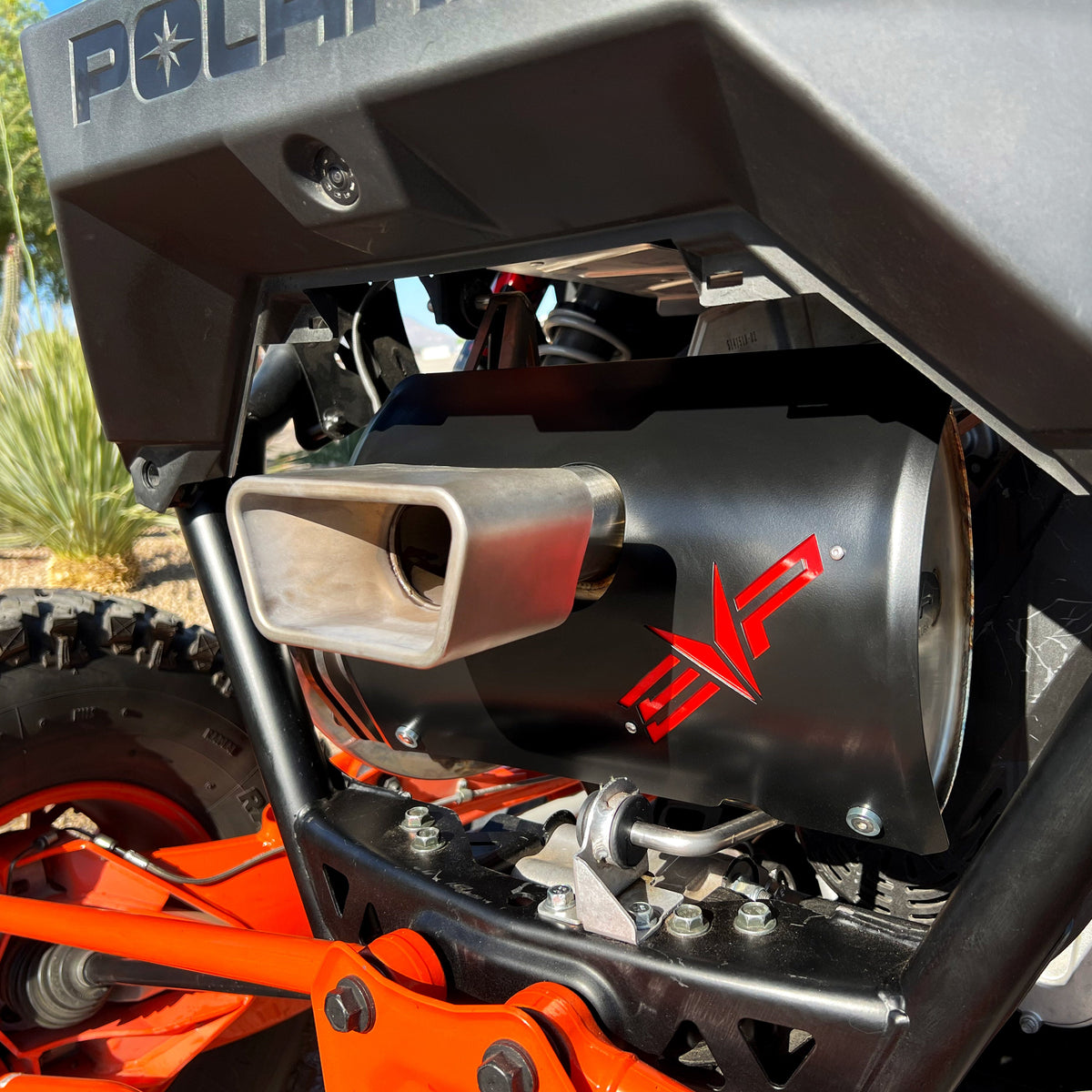 Evolution Powersports - Exhaust - Polaris RZR Pro R Magnum Single-Exit Exhaust