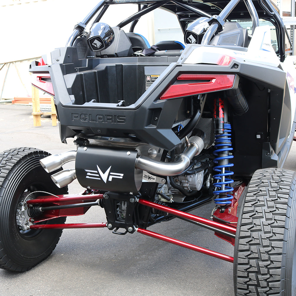 Evolution Powersports - Exhaust - Polaris Captain's Choice Exhaust for RZR Turbo R/Pro S & Pro XP