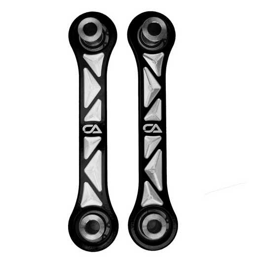 Evolution Powersports - Suspension - Billet Rear Sway Bar Link Set for Can-Am Maverick X3 by CA Tech, Black