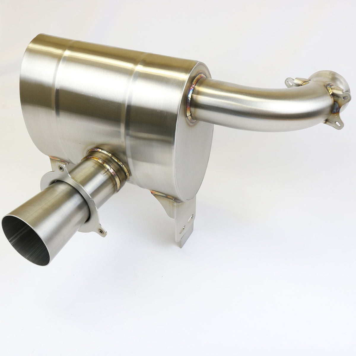 Evolution Powersports - Exhaust - Can Am X3 Turbo Magnum Slip-On Rear Exit Exhaust with Race Bypass Option