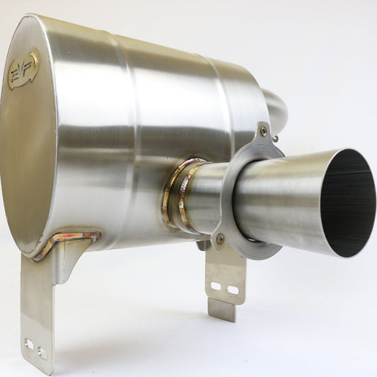 Evolution Powersports - Exhaust - Can Am X3 Turbo Magnum Slip-On Rear Exit Exhaust with Race Bypass Option