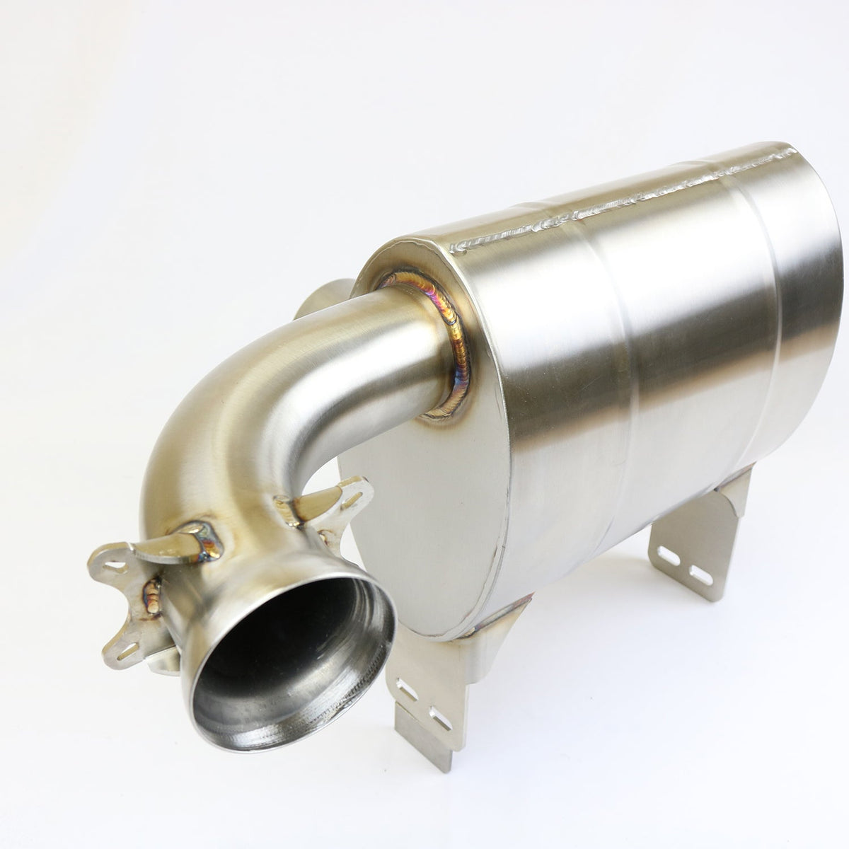 Evolution Powersports - Exhaust - Can Am X3 Turbo Magnum Slip-On Rear Exit Exhaust with Race Bypass Option
