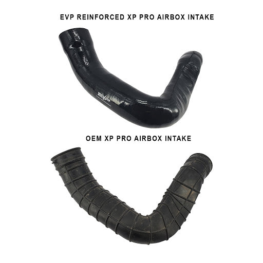 Evolution Powersports - Intake - Polaris RZR Pro XP & Turbo R V-Flow Silicone Intake Tube (Bed to Airbox)