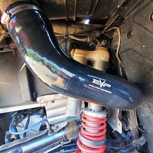 Evolution Powersports - Intake - Polaris RZR Pro XP & Turbo R V-Flow Silicone Intake Tube (Bed to Airbox)