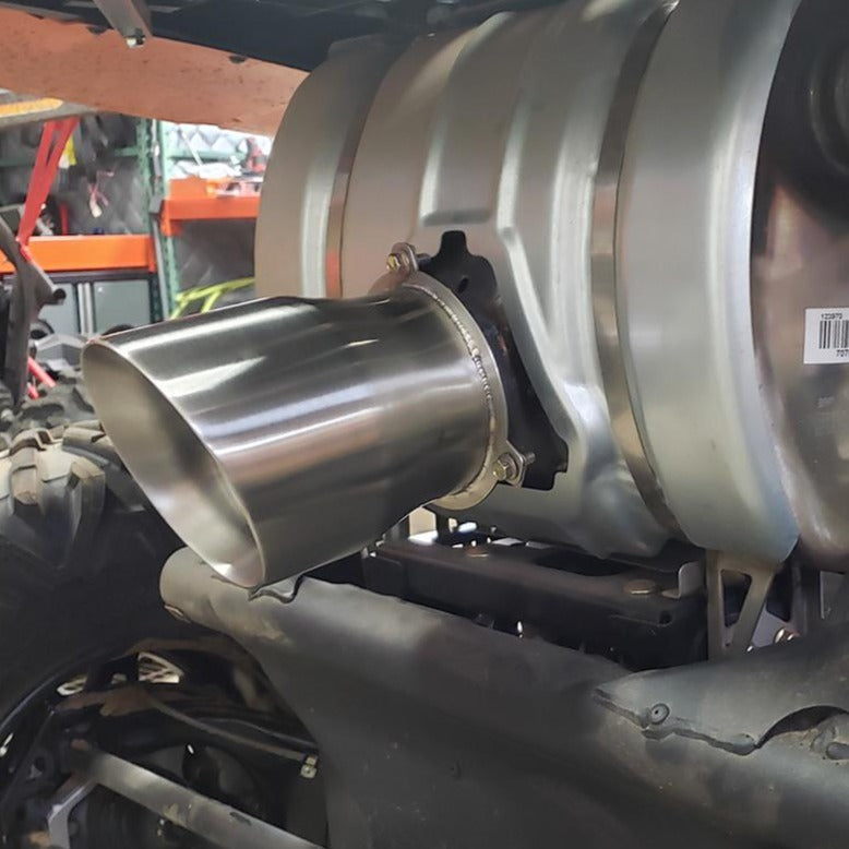 Evolution Powersports - Exhaust - Can Am Maverick X3 "Just The Tip" Exhaust Tip Upgrade
