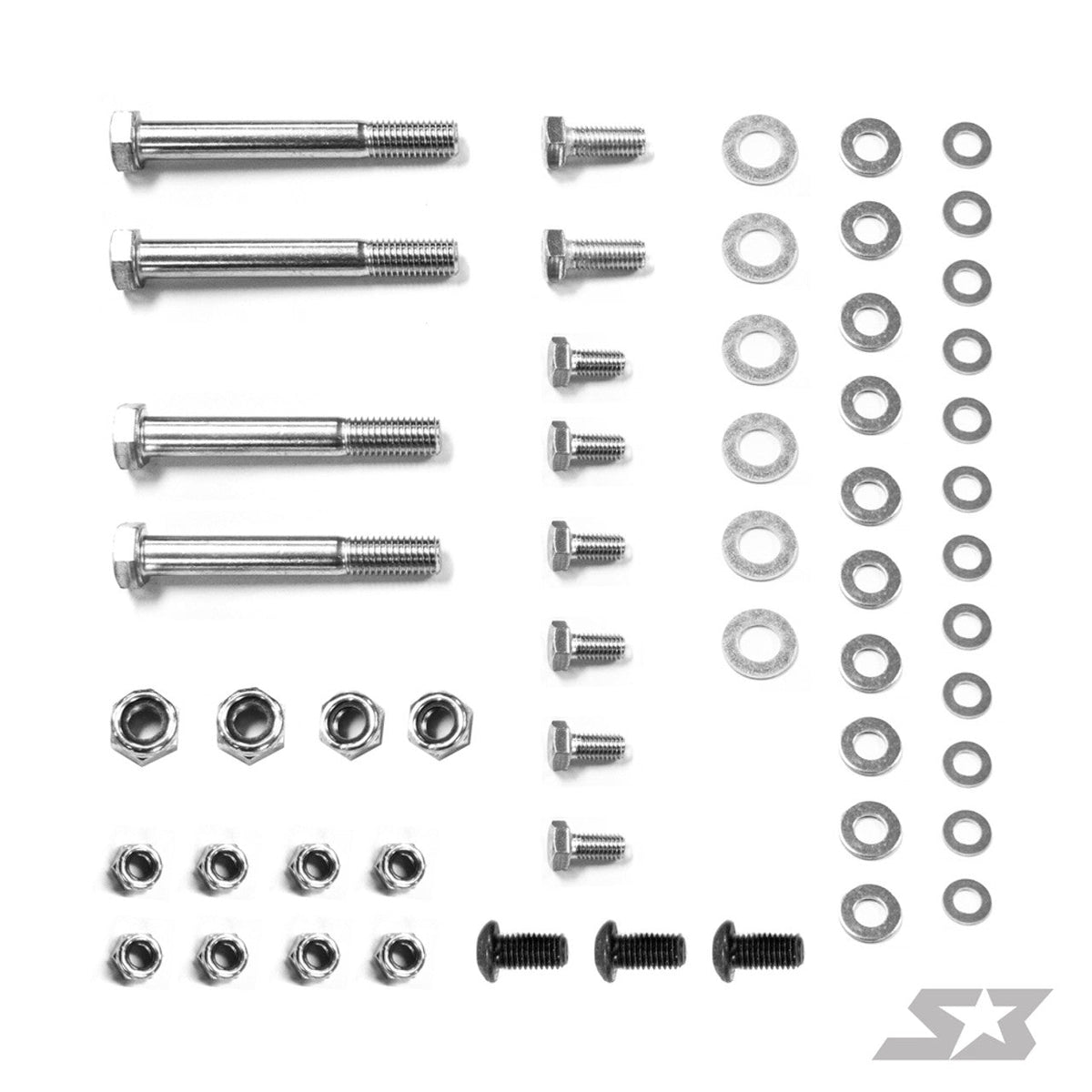 Evolution Powersports - Suspension - Can-Am Maverick X3 Front Gusset Kit by S3 Power Sports