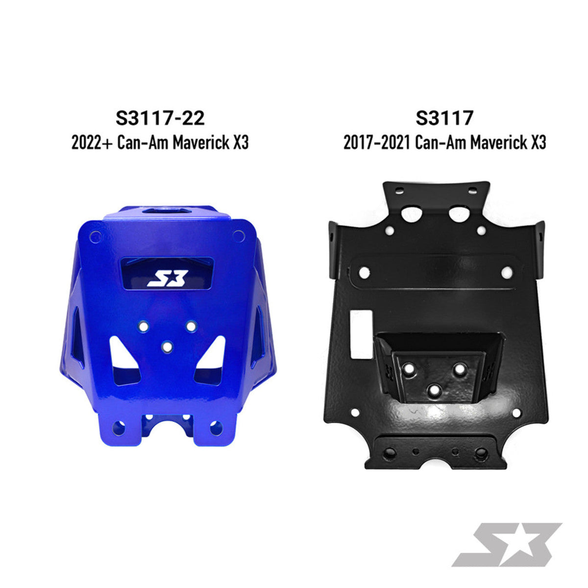 Evolution Powersports - Suspension - Can-Am Maverick X3 Front Gusset Kit by S3 Power Sports