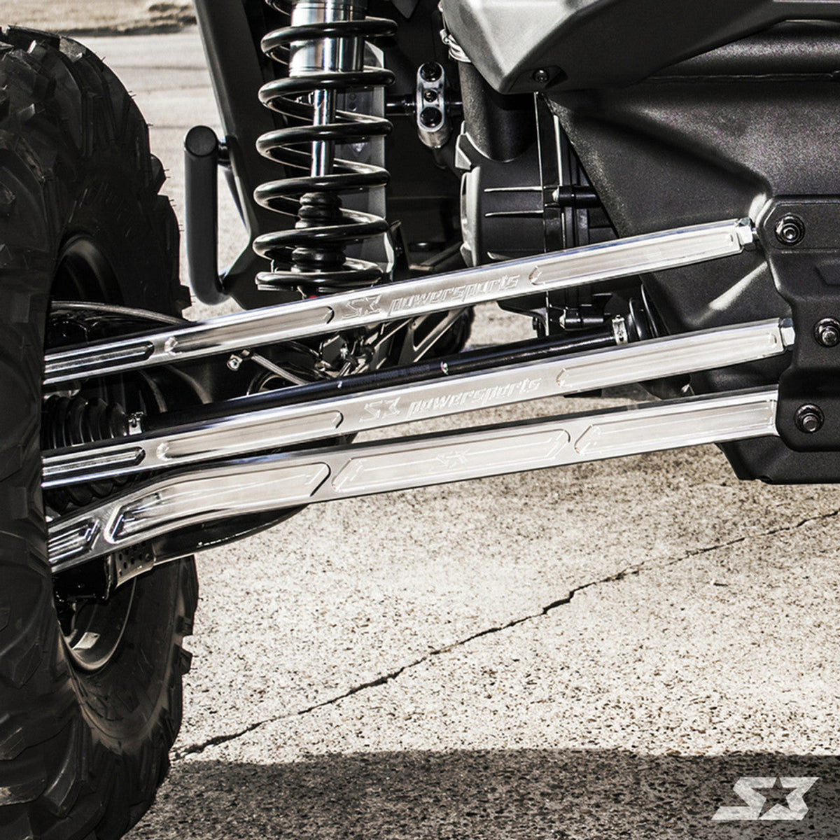 Evolution Powersports - Suspension - Can-Am Maverick X3 High-Clearance Radius Rod Sets by S3 Power Sports
