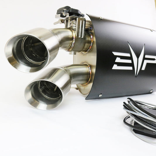 Evolution Powersports - Exhaust - Can-Am Maverick X3 Captain's Choice Electric Cut Out Exhaust