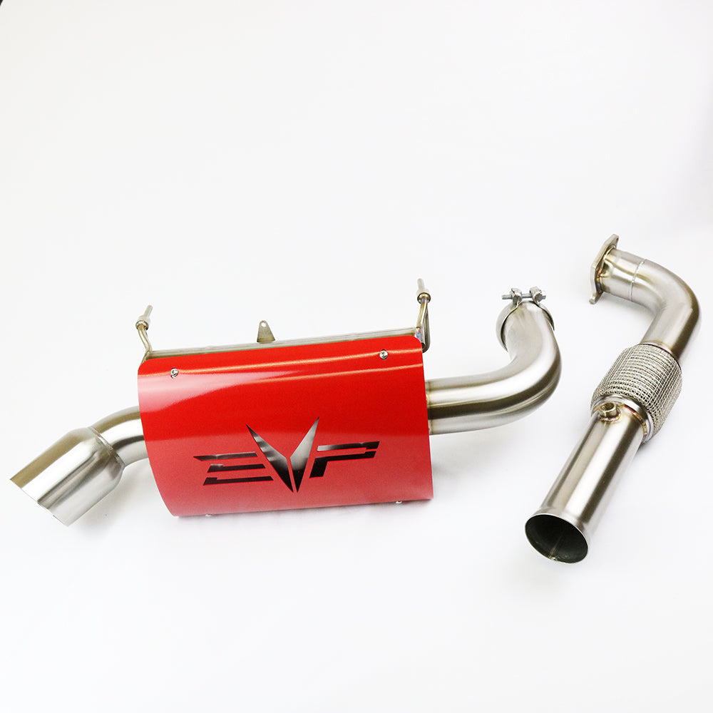 Evolution Powersports - Exhaust - Polaris RZR XP Turbo/S Magnum Side Exit Exhaust
